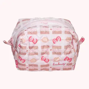 Fresa Beauty Strawberry Biscuit Cosmetic Bag