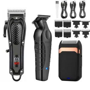 Km-2299 Hair Care Set, High Quality Trimmer, Barber Clipper Set, Cordless Hair Clipper, Cordless Charging Trimmer, Professional Styling & Trimming Kit, Perfect Gift for Men, All-In-One Grooming Solution