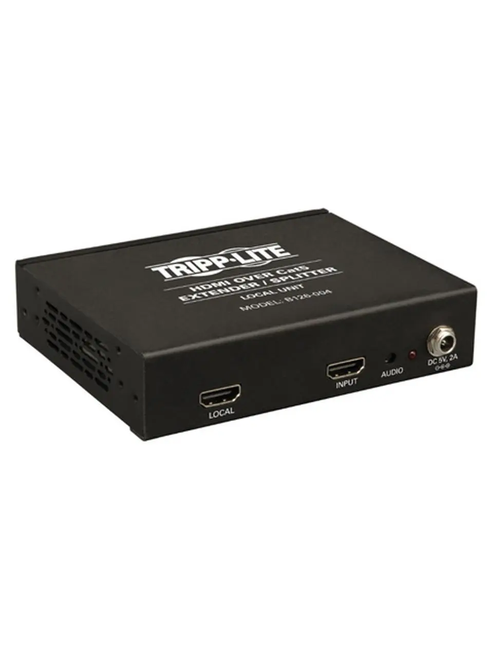 Tripp Lite TRL-B126-004 4-Port HDMI Over Cat5 & Cat6 Extender Splitter Transmitter with Plug-N-Play, Supports HDMI Source, Video & Audio Transmission Up to 200 ft (Extenders for Computers & Office Network Components)
