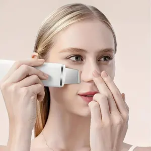 Home Use Facial Pore Cleaner Deep Cleansing Peeling Skin Scrubber Face Spatula, Beauty Tool, Skin Spatula Cleanser, Skin Spatula for Face, Facial Spatula Cleansing Electric Pore Cleanser Skin Shovel Machine