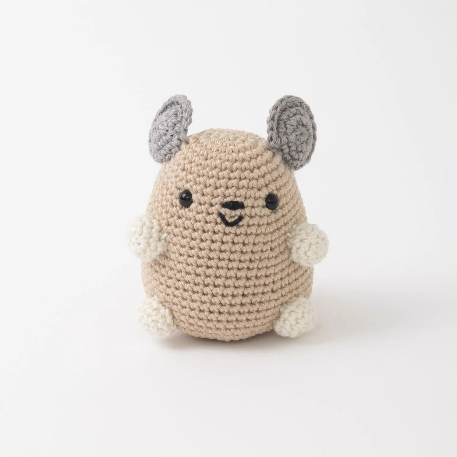 Looops Crochet Kit – American Pika Amigurumi for Beginners with Step-by-Step Tutorials