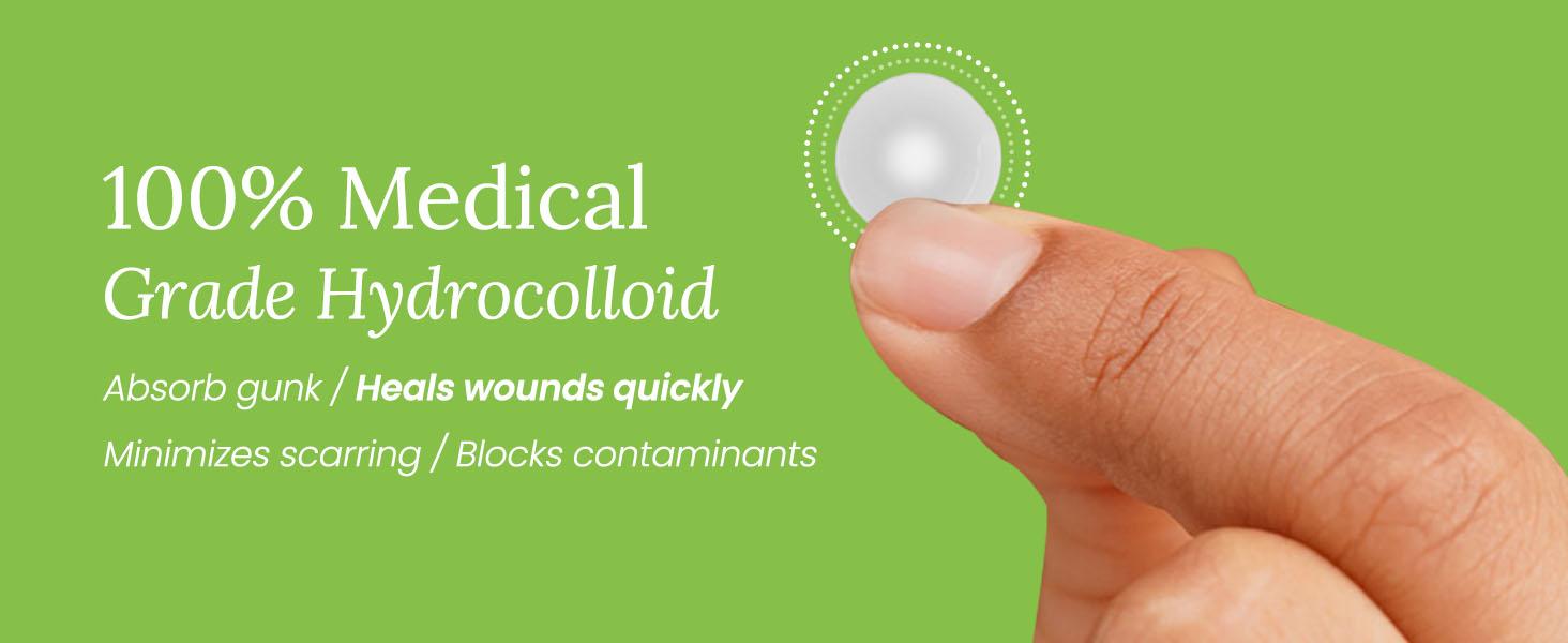 Troubless Invisible Pimple Spot Patch - 96 Ultra Thin Acne Patches - Easy Peel - 2 Sizes Skincare Skin Repair