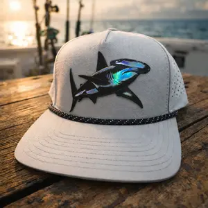 Hammerhead shark holographic on waterproof rope Hammerhead shark holographic on waterproof rope