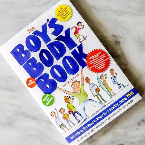 The Boy's Body Book by Kelli Dunham, RN, BSN [Paperback Book] Puberty Book and Other Guy Stuff for Boys 8-12 Years Old Through Hygiene, Voice Changing, Stress Management, Confidence, Leadership and Peer Pressure