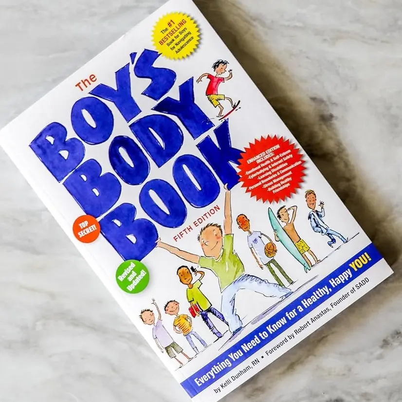 The Boy's Body Book by Kelli Dunham, RN, BSN [Paperback Book] Puberty Book and Other Guy Stuff for Boys 8-12 Years Old Through Hygiene, Voice Changing, Stress Management, Confidence, Leadership and Peer Pressure