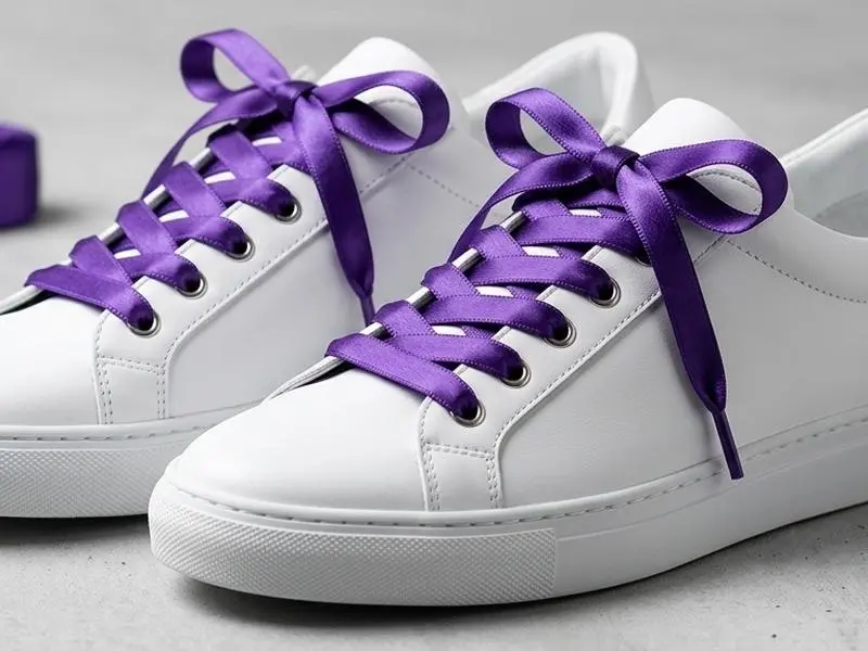 Ribbon Satin Flat Shoelaces