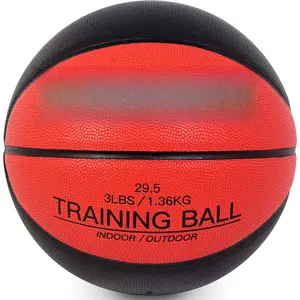 3lbs/2.2lbs Weighted Heavy Basketball  Equipment Size 7/6 (29.5/28.5") Composite Leather Outdoor Indoor Basketball Men Women Youth Improving Ball Handling Dribbling Passing Skill