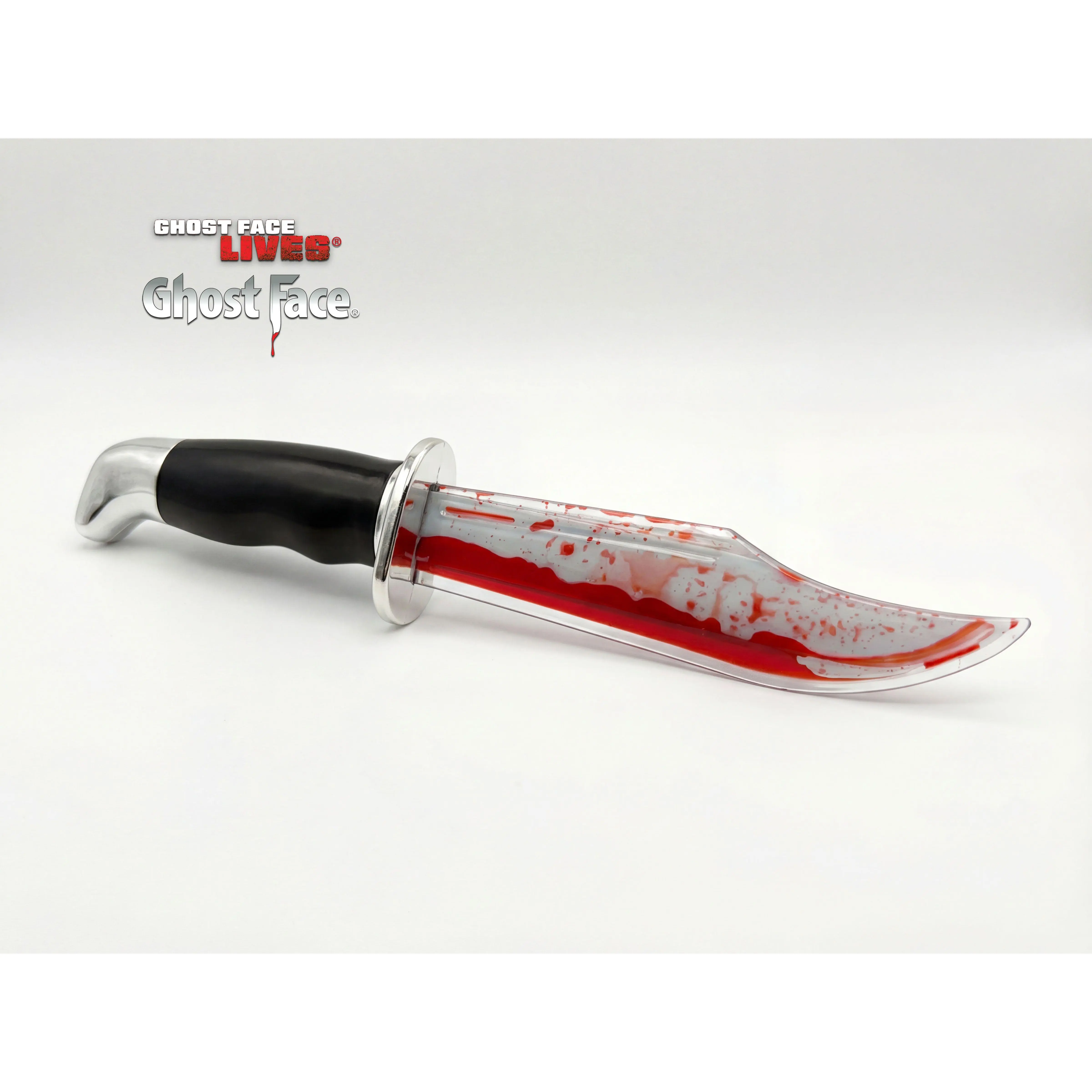 Scream Deluxe Ghost Face Bleeding Knife Costume Prop Weapon