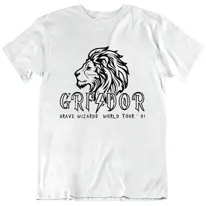 Wizard House Shirt, Vintage Style Wizard Shirt, Gryffindor Sweatshirt, house merch, shirt print, fashion shirts, heavy cotton shirt Menswear Top