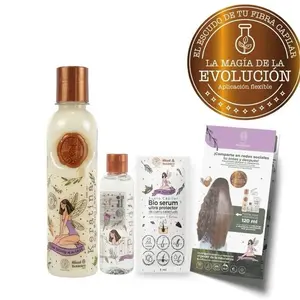 Ritual Botánico Keratina 250ml/ Organic Keratin 250 ml - Botanical Hair Care with Bio Serum Ultra Protector 120 ml & Flexible Application Technology Haircare Restore