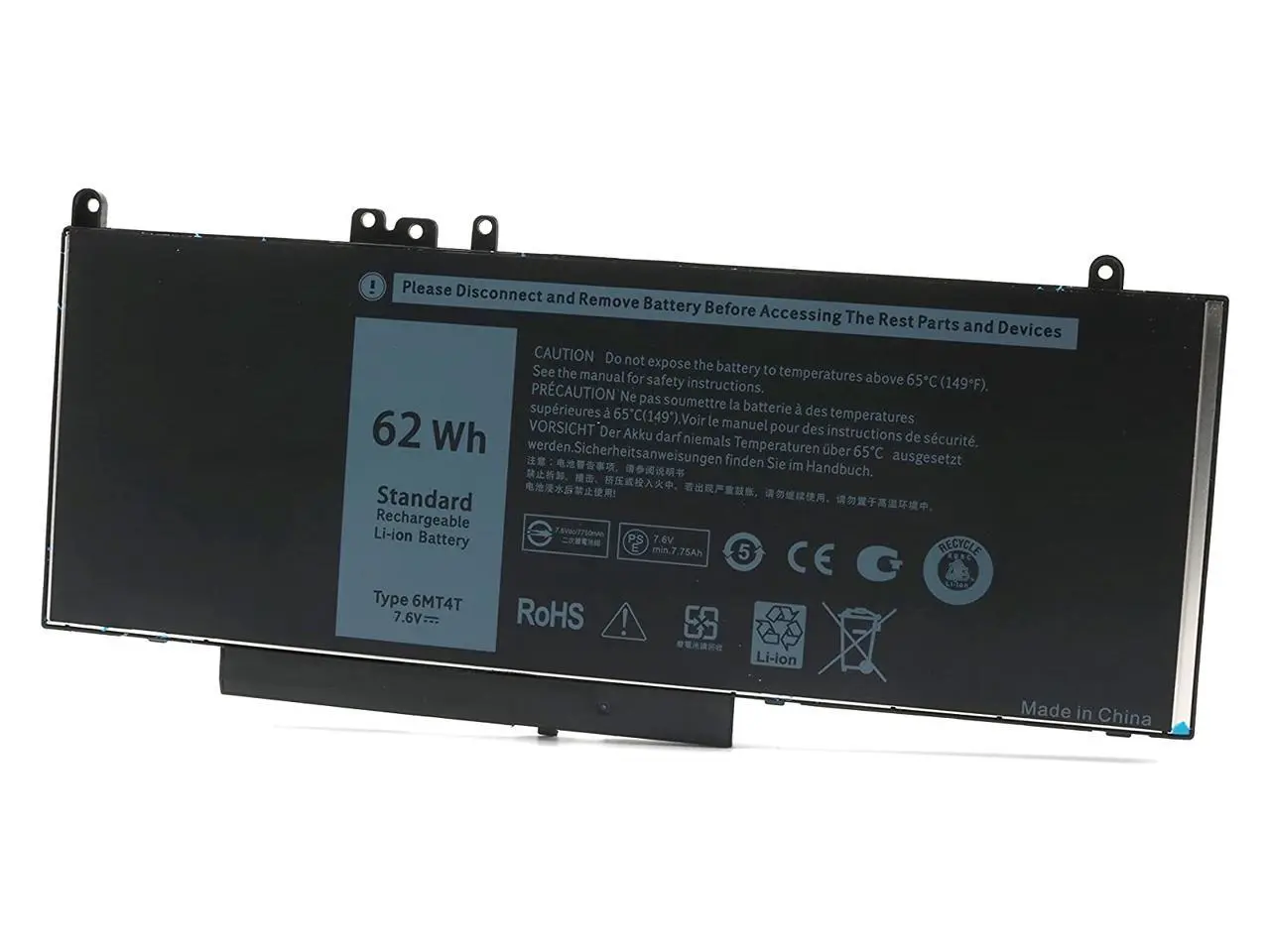 Dell 6MT4T Laptop Battery New, Generic Dell 6MT4T Laptop Battery New, Generic