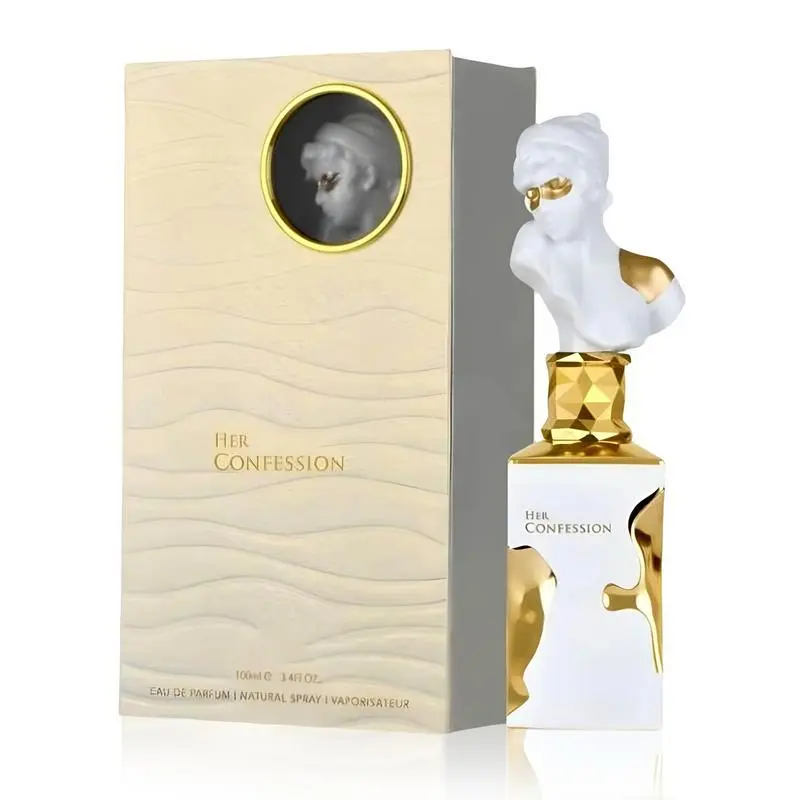 Her Confession Eau de Parfum - Vanilla Floral Amber Musk Long Lasting,Eau De Parfum For Women 100ml (3.4 Oz), Elegant Perfume Luxurious Scent,Perfume girl,NewRelease With Notes Of Vanilla, Jasmine & Tuberose Floral Romantic Gift for Her
