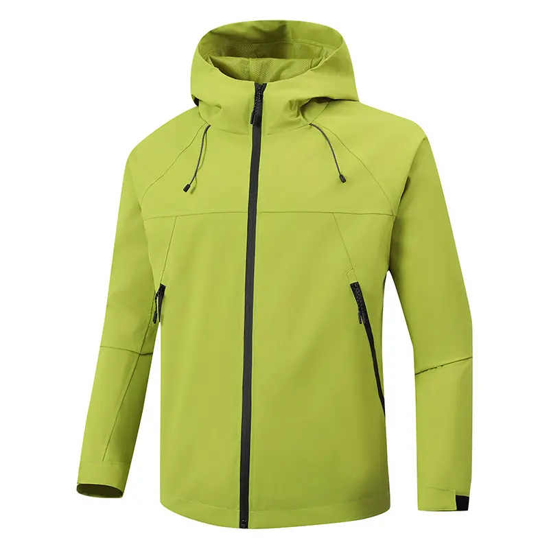 Unisex High Quality Windbreaker Jacket Couple Thin Single Layer Outdoor Hiking Coat Windproof Breathable Lightweight Waterproof Outdoor Climbing Wind Jacket for Men Women