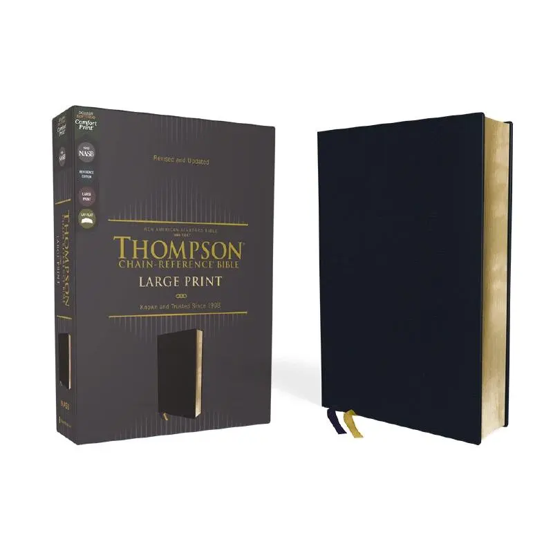 NASB, Thompson Chain-Reference Bible, Large Print, 1995 Text, Red Letter, Comfort Print