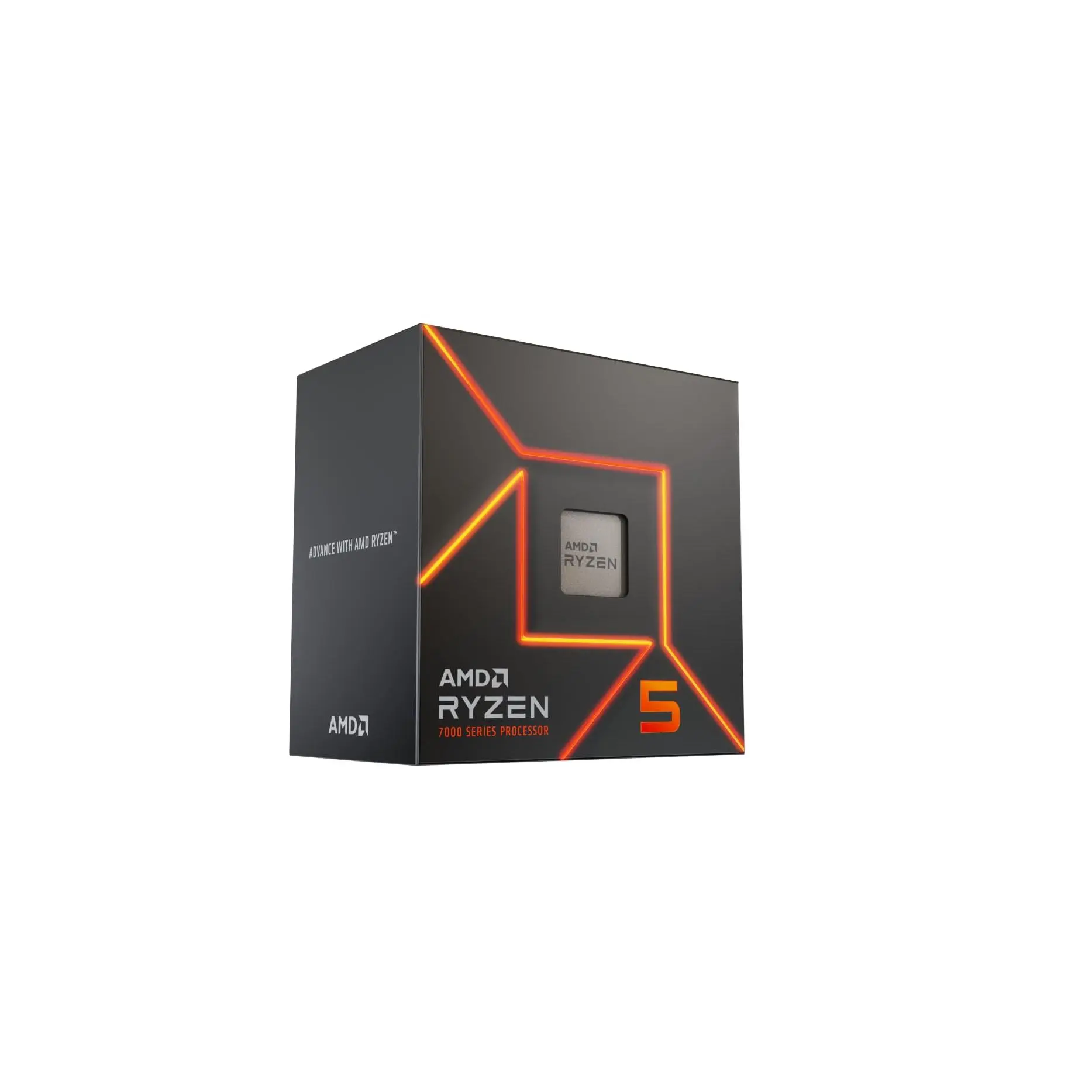 AMD RYZEN 5 7500 6-CORE PROCESSOR WRAITH STEALTH 12 THREAD