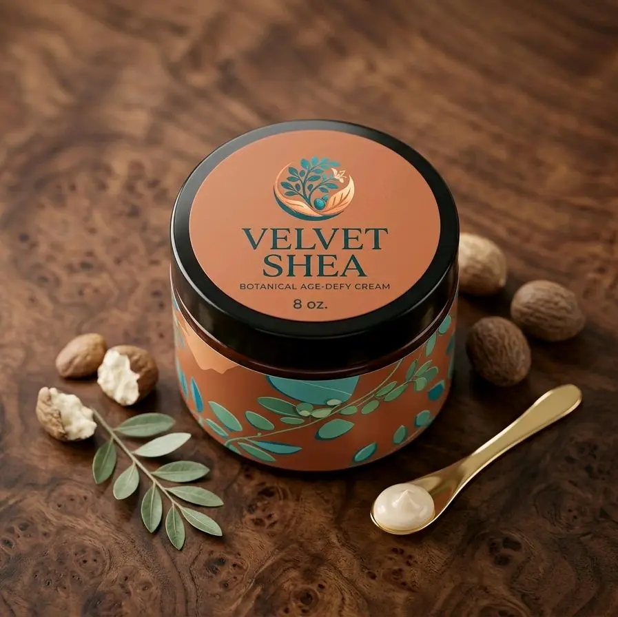 Velvet Shea Cosmetic, 70g Moisturizing Hydrating Skincare Tool for All Skin Types