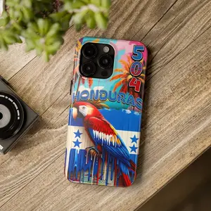 Tough Phone Cases, FUNDA PARA TELEFONO IPHONE, CON LA BANDERA DE HONDURAS, HONDURAS, CATRACHO