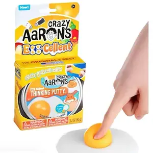 Crazy Aaron’s Eggcellent egg yoke slime toy squish