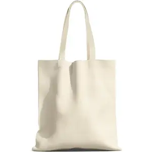 1- Pack Available Premium Canvas Reusable Tote Gift Bags,Made of Natural Canvas with Handle,Work,DIY,Shopping