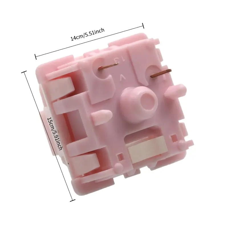 Huano Sakura Switch Linear 35g Pre Lubed 5 Pin Hot Swap POK Stem