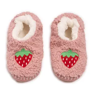 Muk Luks Women's Sherpa Ballerina Slip-On Slippers - Flat Sole, Decorative Applique, Comfortable Indoor Footwear, Easy Slide Shoes