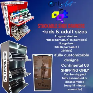 Stackable Shoe Dresser