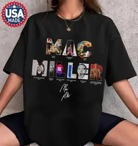 Mac Miller Shirt, Vintage Mac Miller Album, Swimming Album Shirt, Rap Graphic Shirts, Small Worlds Tshirt, Mac Self Care Shirt Cotton Fabric