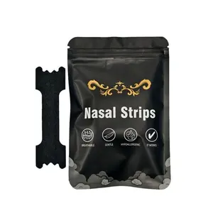 60/90 Pcs Anti-Snoring Nasal Strips, Nasal Dilator, Breathable Comfort, Night Sleep Quality Improvement, Nose Congestion Relief, Home & Travel Breathing Aid