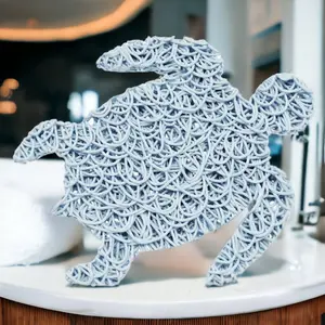 Blue Sea Turtle Soap Saver – Eco-Friendly Bioplastic Soap Lift