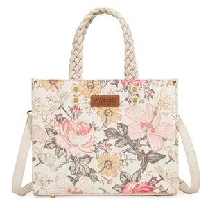 Wrangler Floral Print Medium Tote Bag for Women Wrangler Floral Print Medium Tote Bag for Women