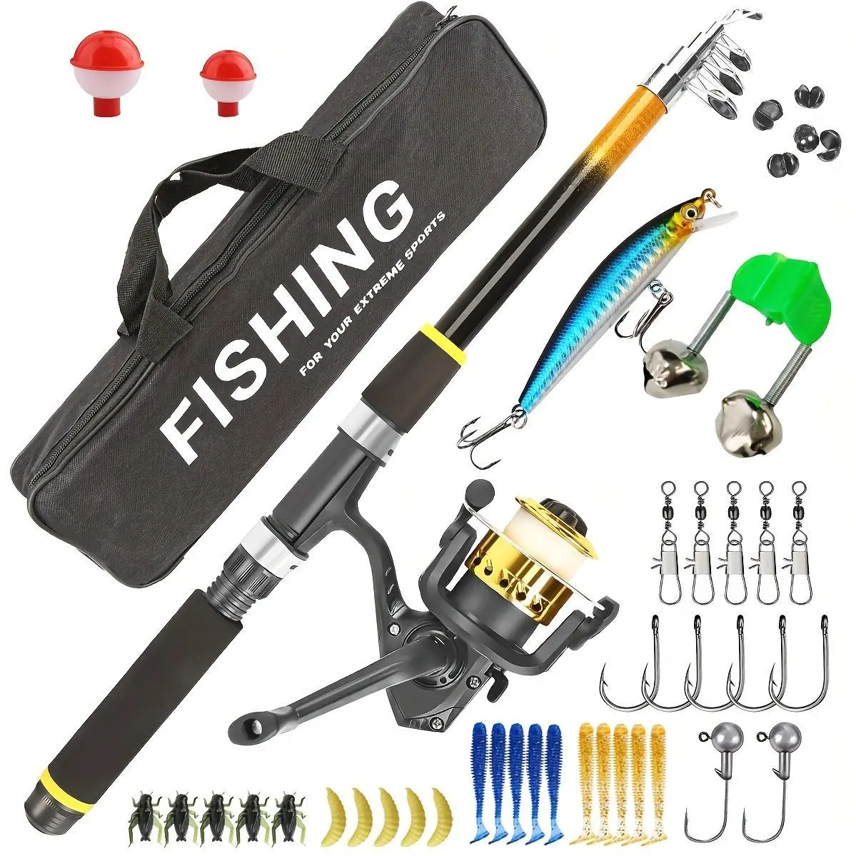 border sea rod road Asian rod full set of combination hard bait soft bait fishing wheel retractable fishing rod novice beginner suit full