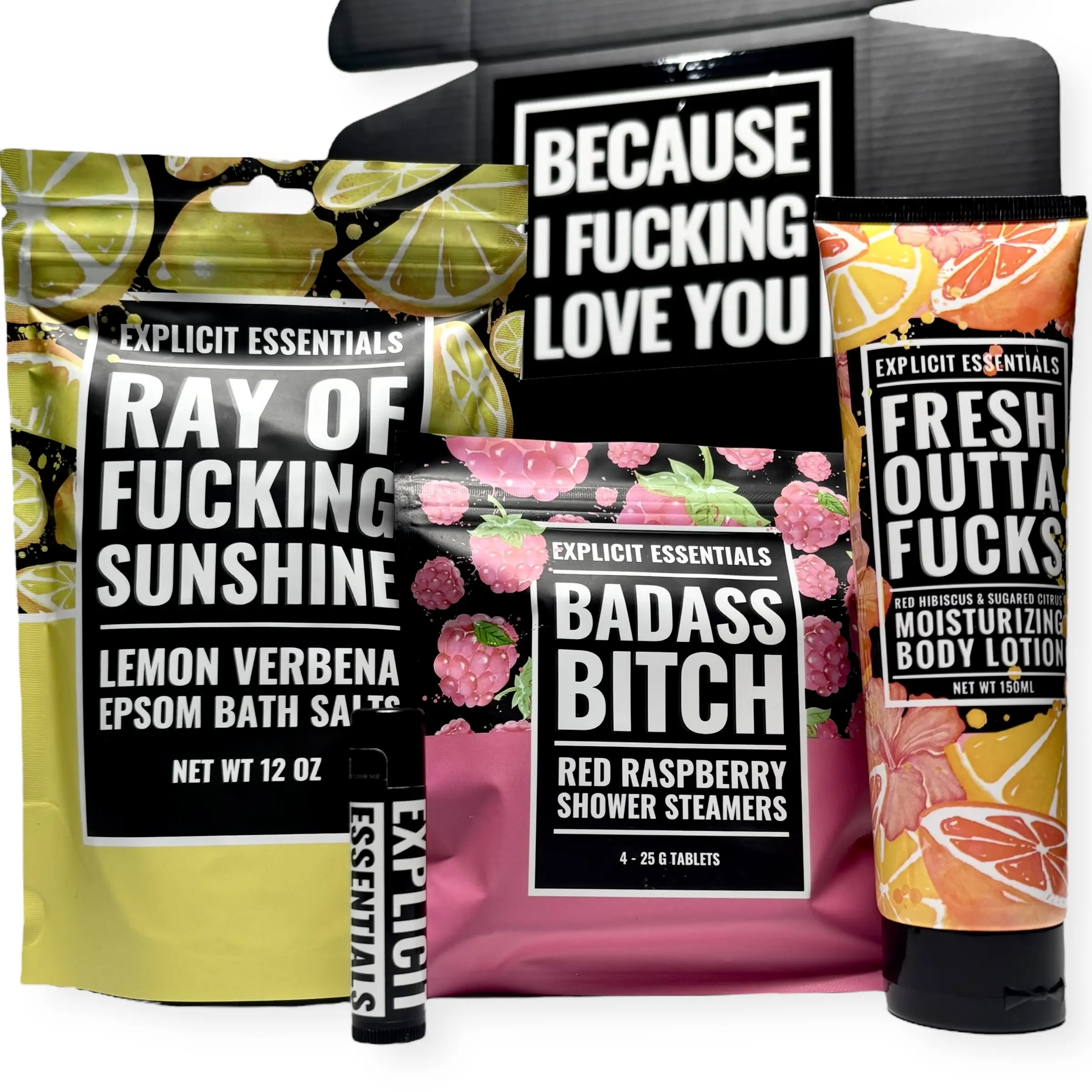 Love You Gift Box Set, Body Care Gift Set, Gift Set Box For Women