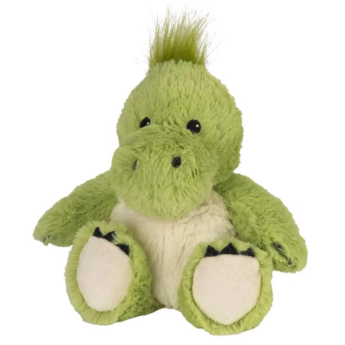 Warmies Weighted Stuffed Triceratops Pet Accessory Toy, 1.56 lbs Scented Soft Stuffed Animal, Microwave-Safe Dog-Cat Comforting Heat-Generating Supply, 13 h x 6 w x 8 l in, Plush
