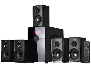 beFree Sound BFS-450 5.1 Channel Surround Bluetooth Speaker System - Black
