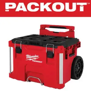 Milwaukee PACKOUT 22 in. Rolling Modular Tool Box Low Profile Handle