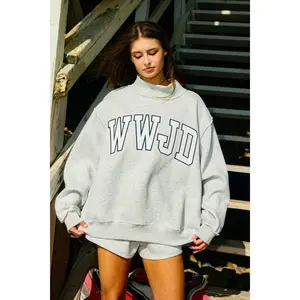 WWJD MOCKNECK
