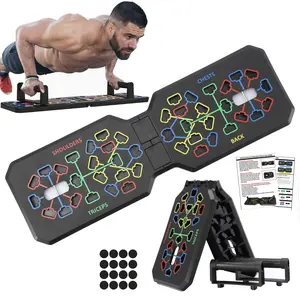 Lpxpass Push Up Board Fitness Portable Foldable for Chest Shoulders Abs Biceps & Back Professional Strength Training Equipment for Men Women