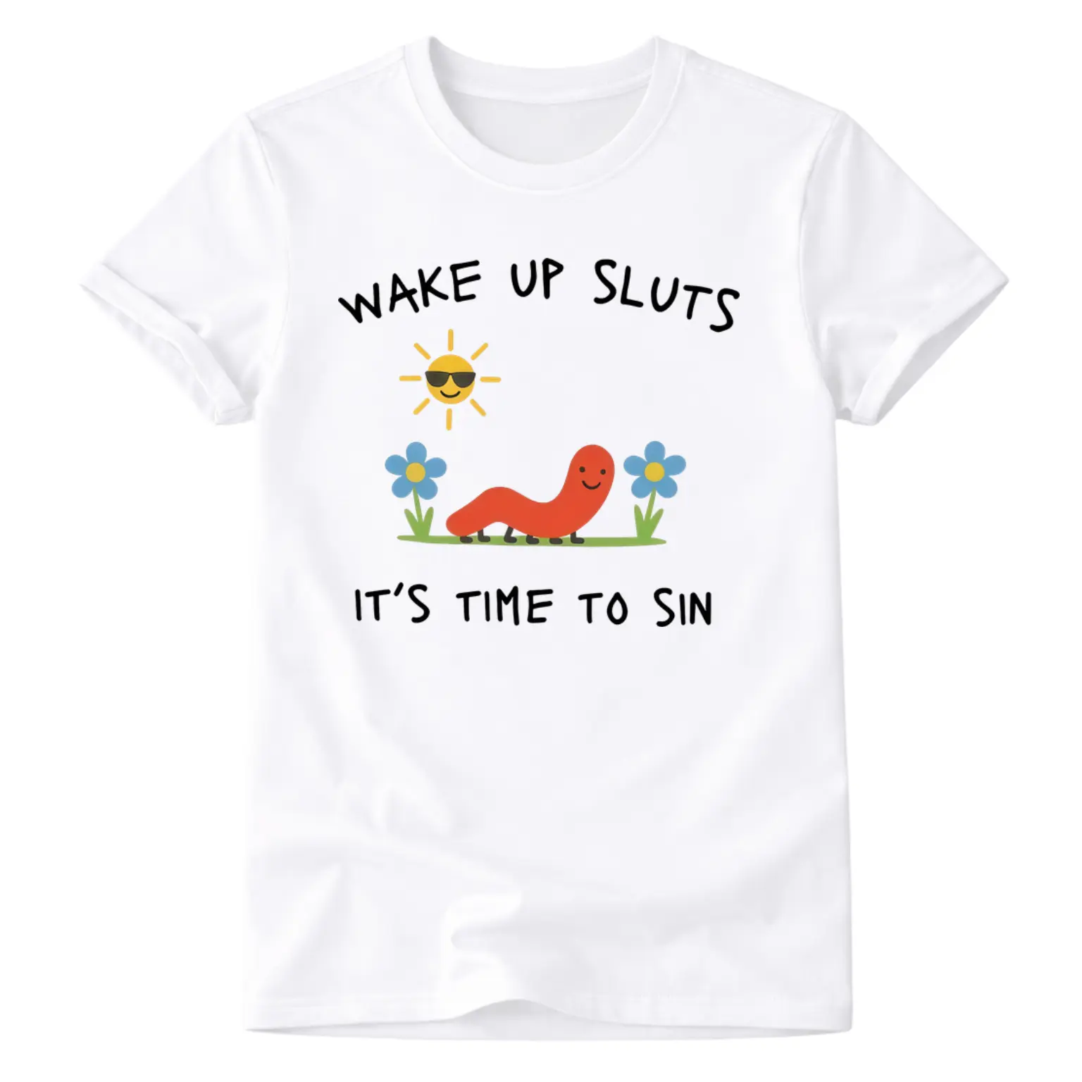Wake Up TShirt Funny Animal Shirt Meme Graphic Tee Sarcastic TShirt Cursed Tshirt Unhinged Humor Top Viral TShirt