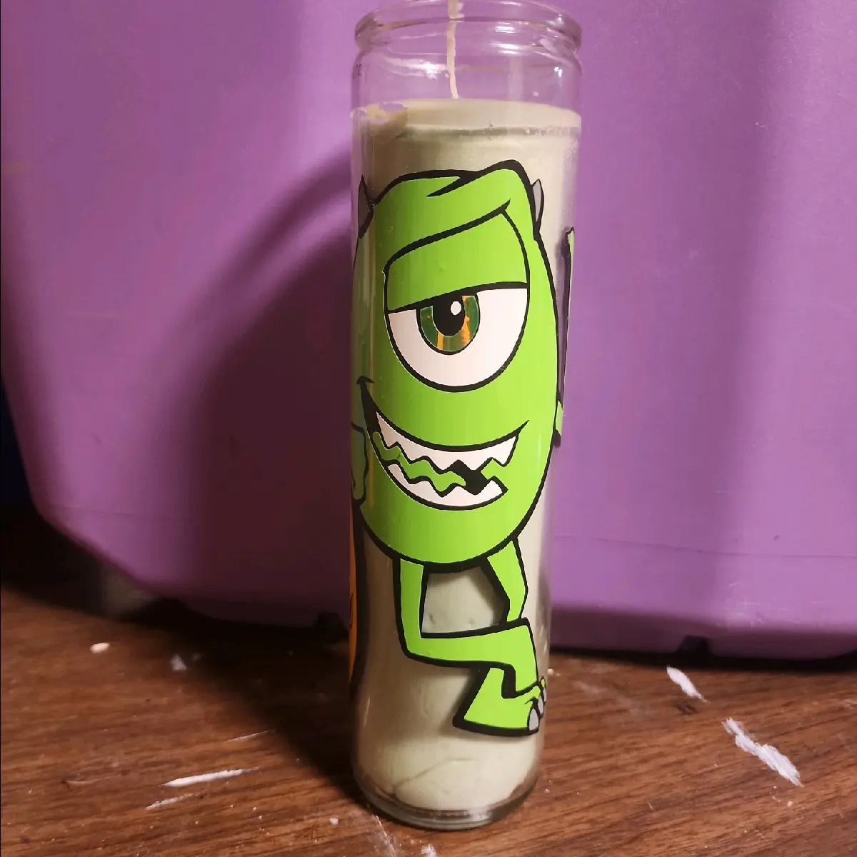 monsters inc mike candle