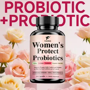 Probiotics for Women, 100 Billion CFUs Probiotic with Digestive Enzymes & Prebiotics, Women's Probiotics with Cranberry, Celery, Lycopene, Pumpkin Seed Oil, for Urinary Tract Health, pH Balance, 120 Veggie Capsules