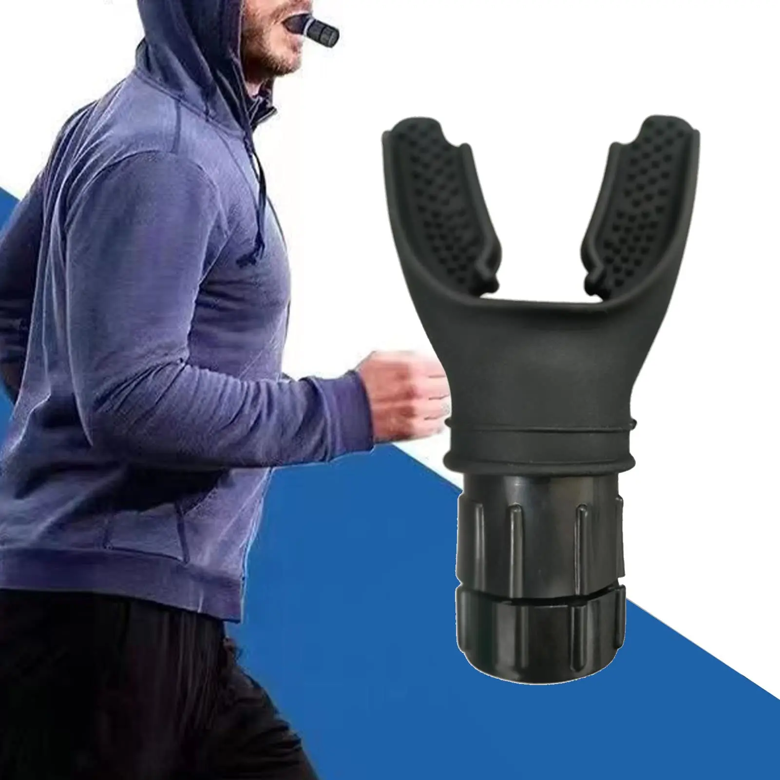 Lung Breathing Exercise Device, Portable Adjustable Lung Expander Exercise, Great for Cycling Running Workout, Home Training Equipment, Home Gym Equipment, Exercise Fitness Equipment, Training Tool, Sport Training Equipment, Sports Training Equipment