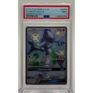 Mewtwo GX #SV59 Pokemon Hidden Fates PSA 9 Pokemon TCG Card