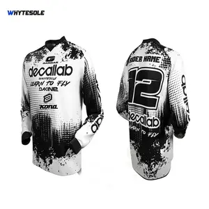 2025 team custom moto bmx enduro motocross Jersey mtb downhill jersey cycling mountain motorcycle bike DH  BICYCLE  jersey