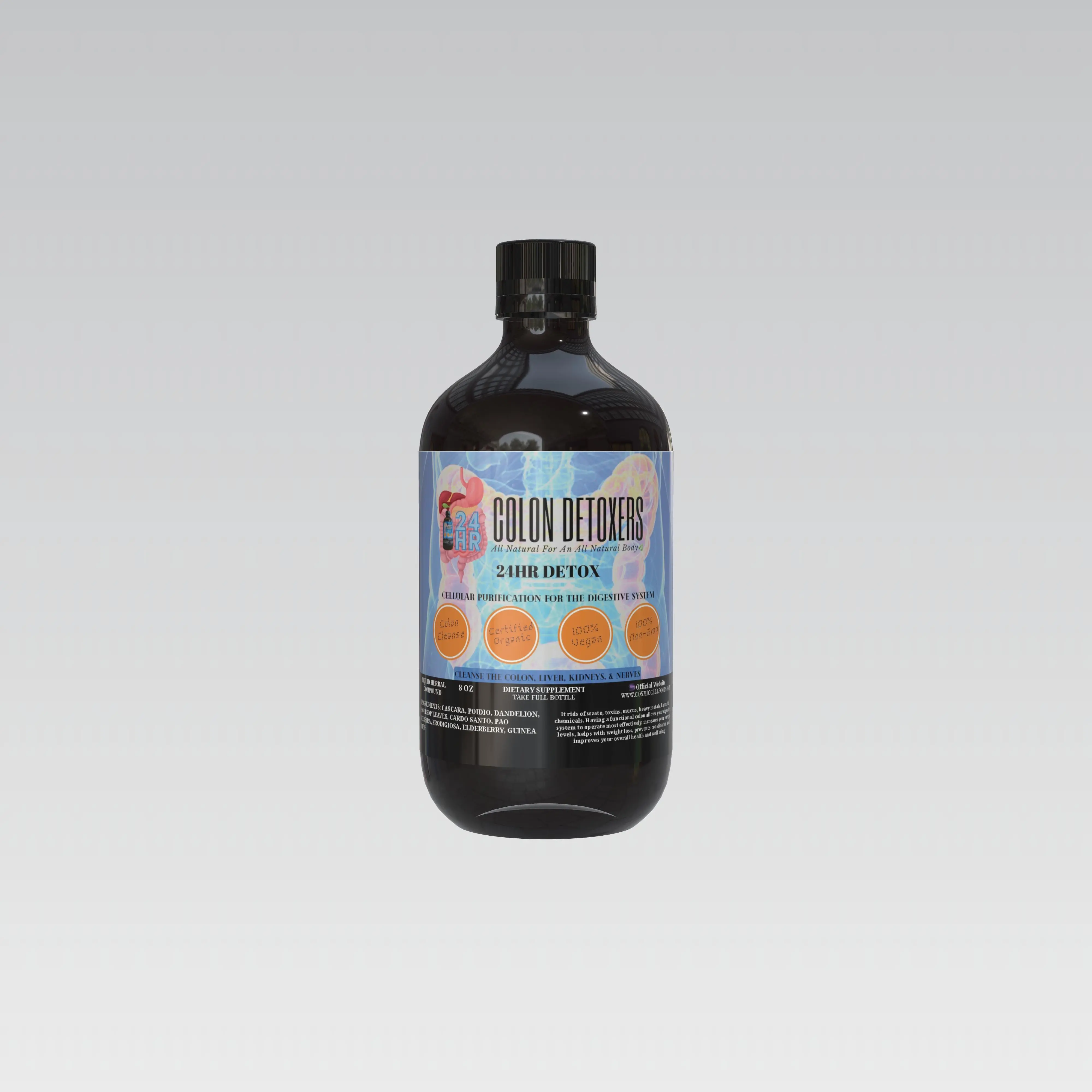 24hr Detox [Elderberry + Cascara + Pao Pereira]