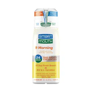 SmartMouth Morning Advanced Liposomal + Zinc Activated Breath Rinse 16oz