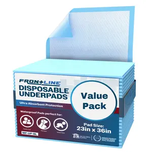 23'' x 36'' Fast-Absorbing technology (25 Count) Disposable Underpads Chucks Pads for  medium pets, puppies, and toddlers | Protection Pads for Bed, Sofa, and Chair