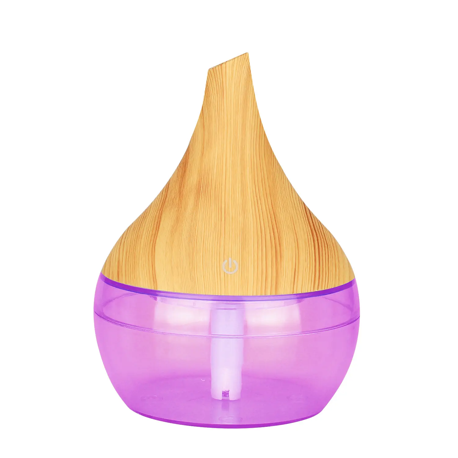 Compact Mini Humidifier - USB Rechargeable Cordless Portable Aroma Diffuser with USB Port, Quiet Operation, 20*20cm Scented Air Purifier Sleep Aid for Bedroom, Office Use