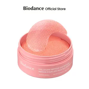 [Biodance Official] Collagen Peptide Eye Patch | Anti Wrinkle Patches for Face & Smile Line Patches, Under Eye Mask for Fine Lines, Eye Bags & Wrinkles, Korean Skin Care (60ea)