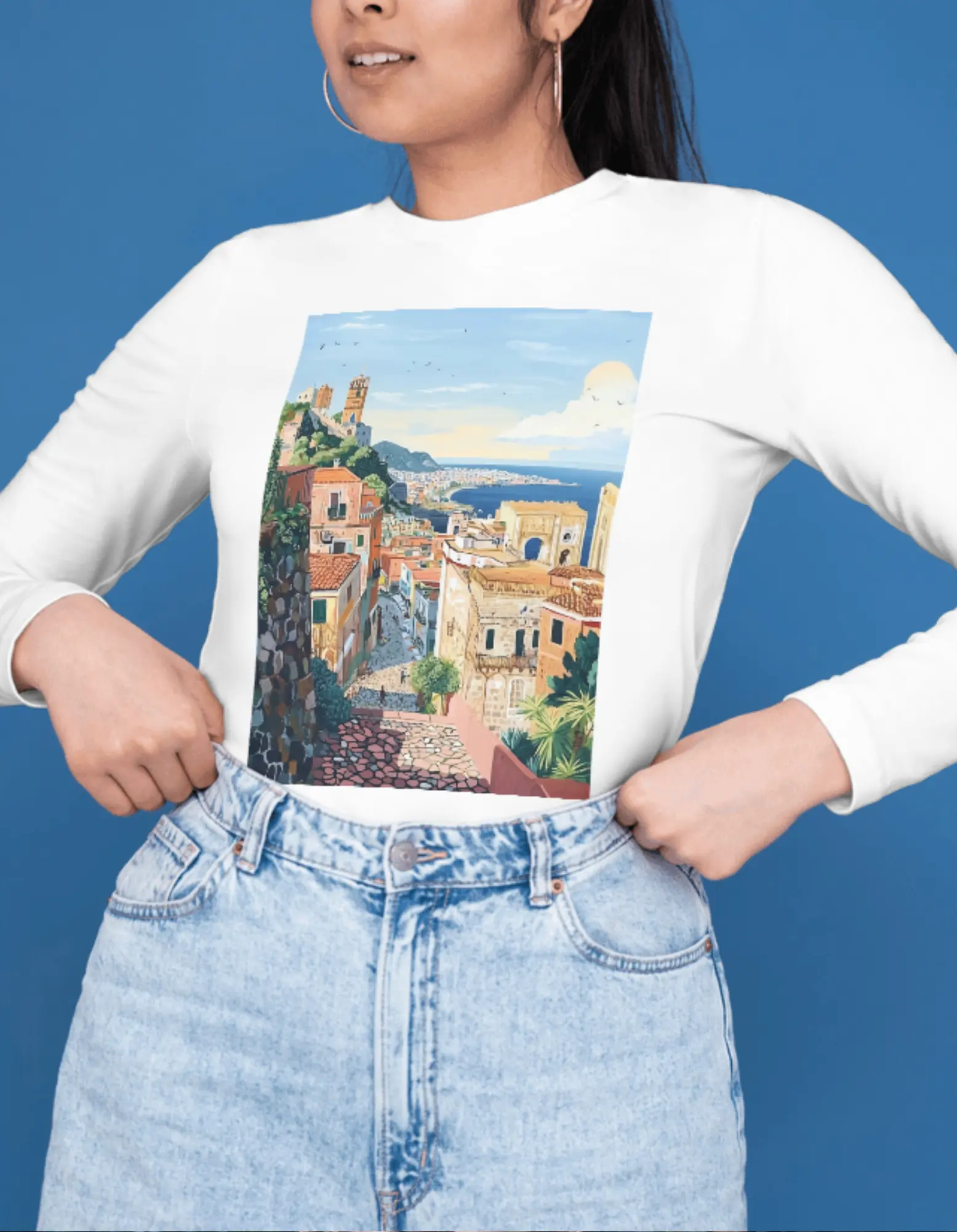 Naples Italy Shirt, Naples Shirt, Italy Travel Shirt, Park Guell Shirt, Europe Art Shirt