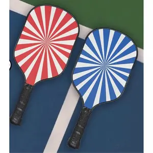 Jill & Ally Firework Printed Pickleball Paddles 2-Pc Set - Red/Blue